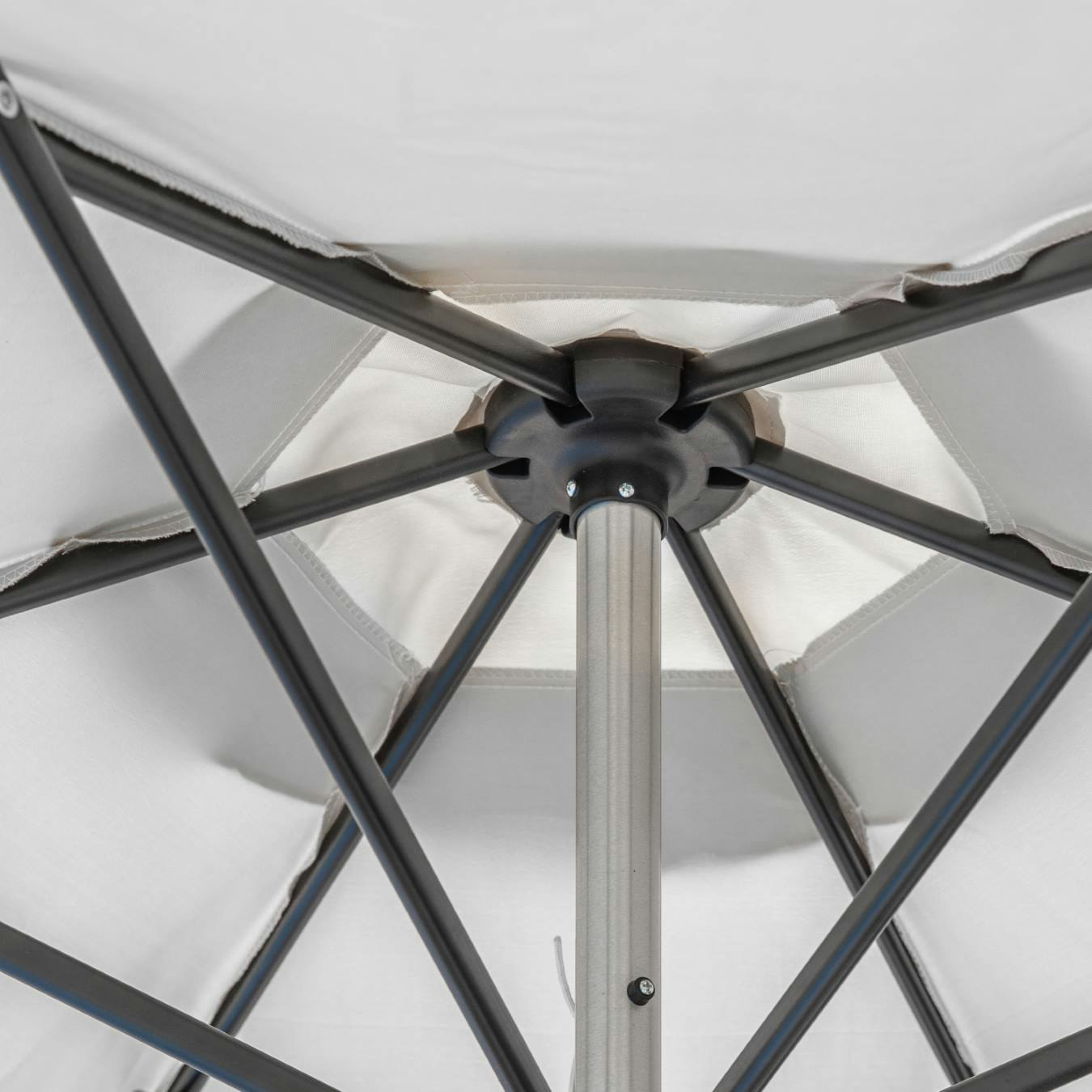 Adjustable rectangle Parasol - Grey by E.S. Designs