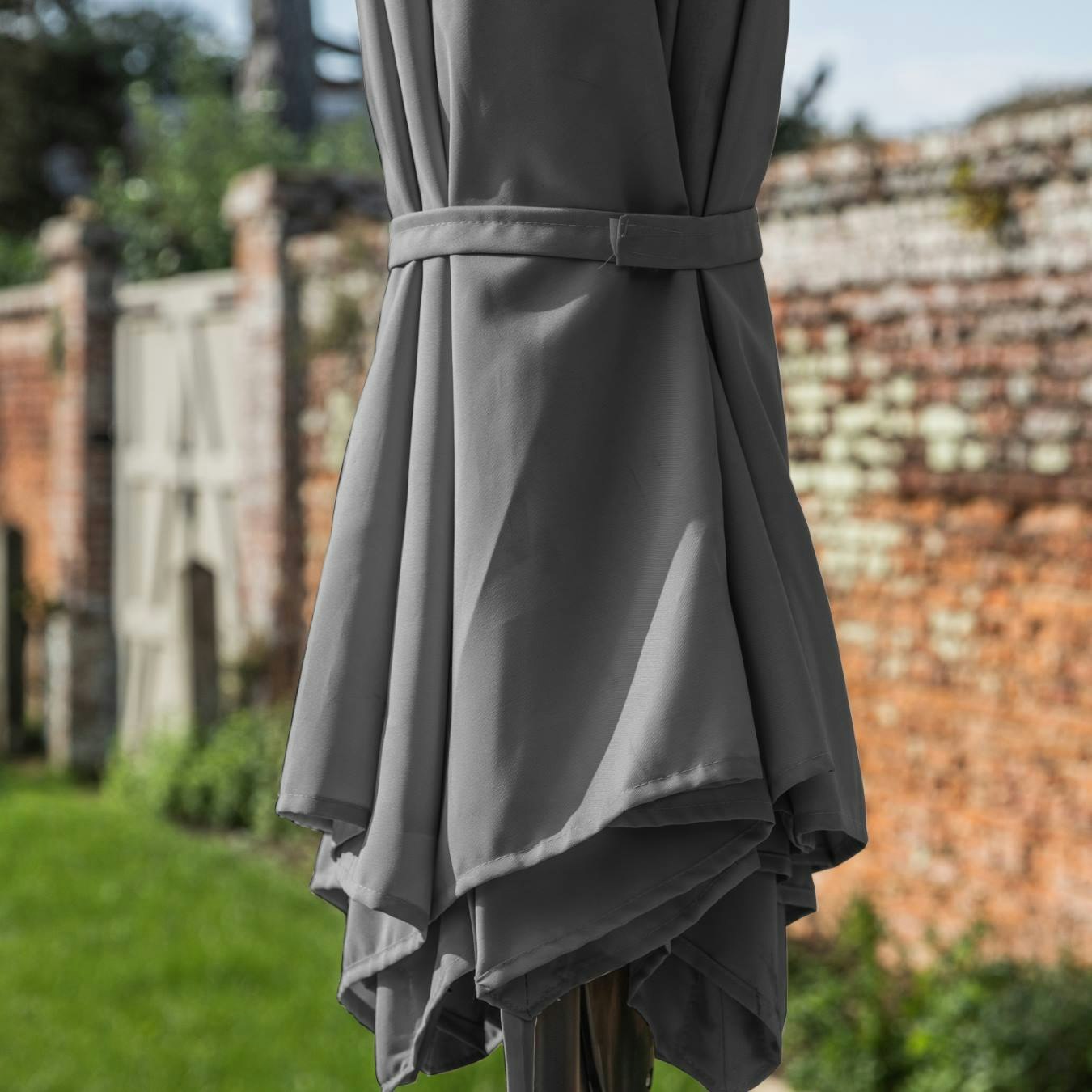 Adjustable Garden Parasol - Grey by E.S. Designs