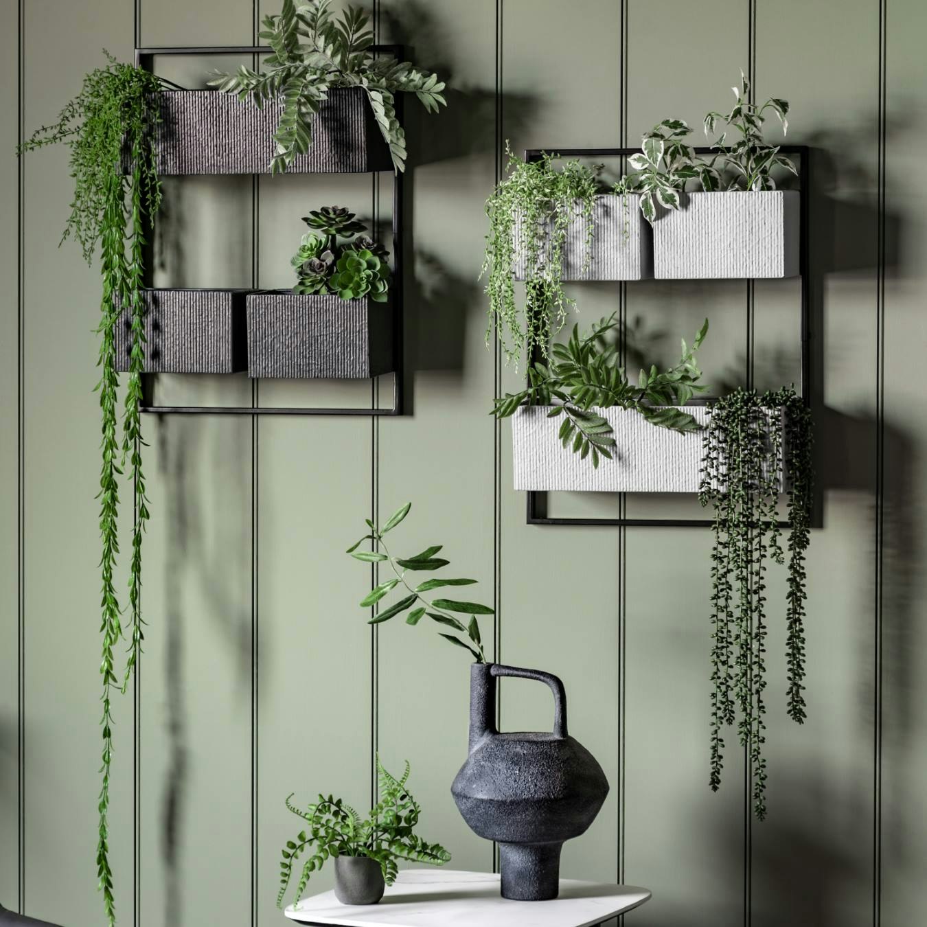 Wall Planter - Black by E.S. Designs