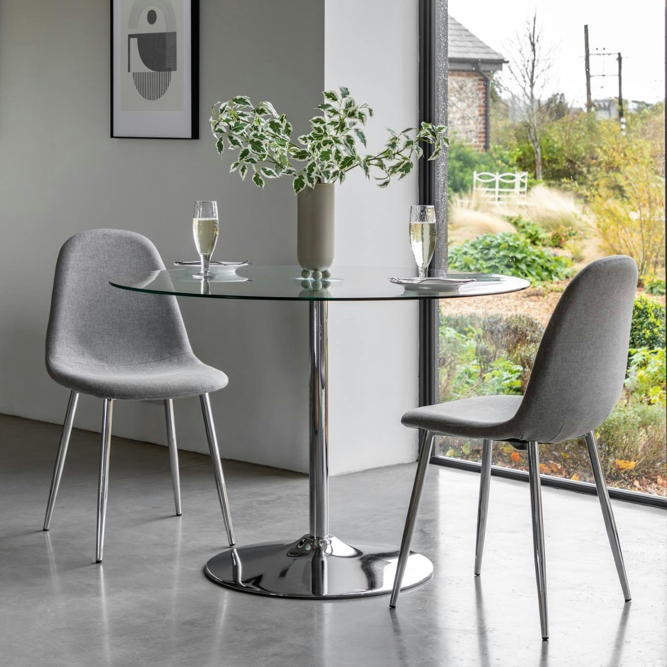 Contemporary Vase - Grey by E.S. Designs