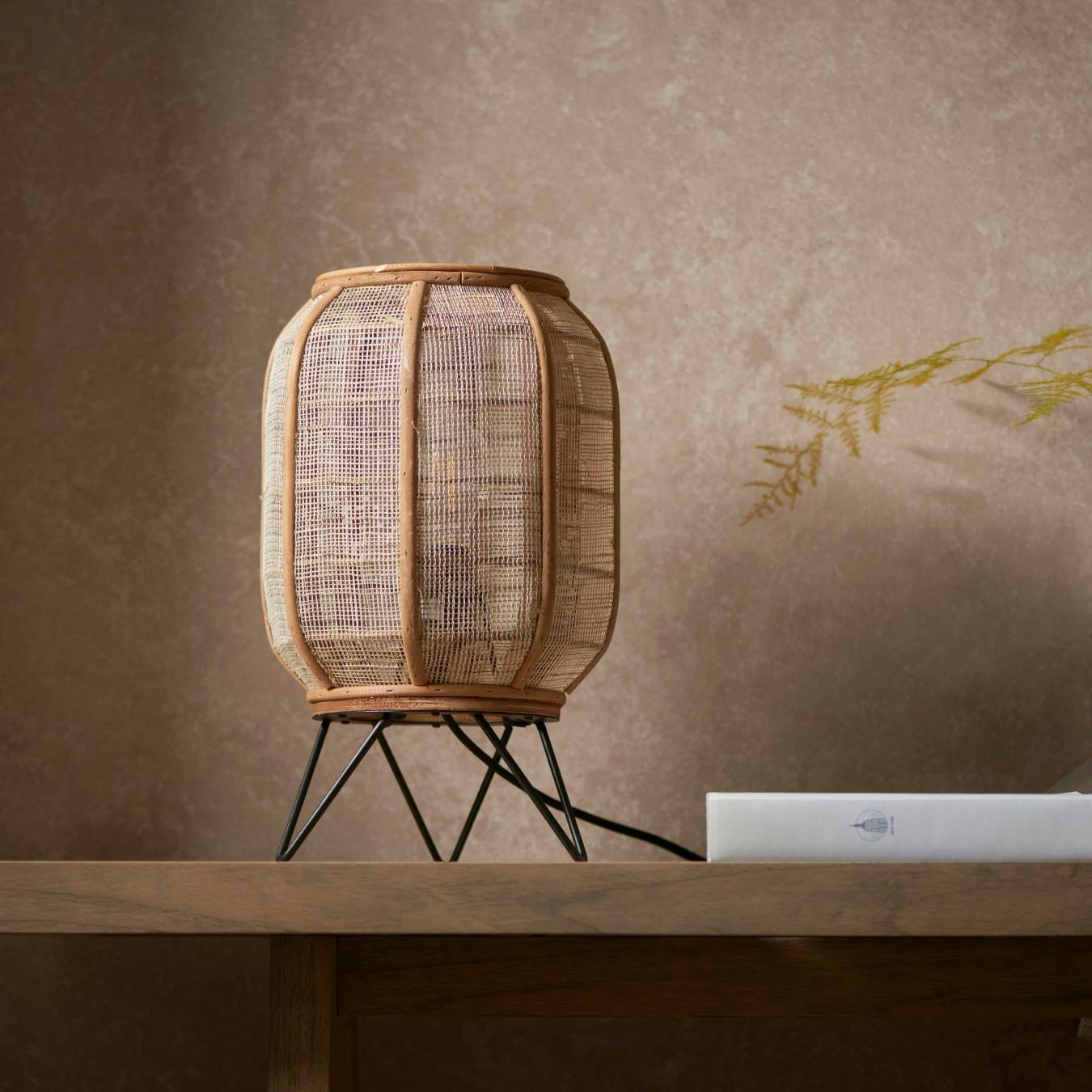 Bamboo Table Lamp by E.S. Designs
