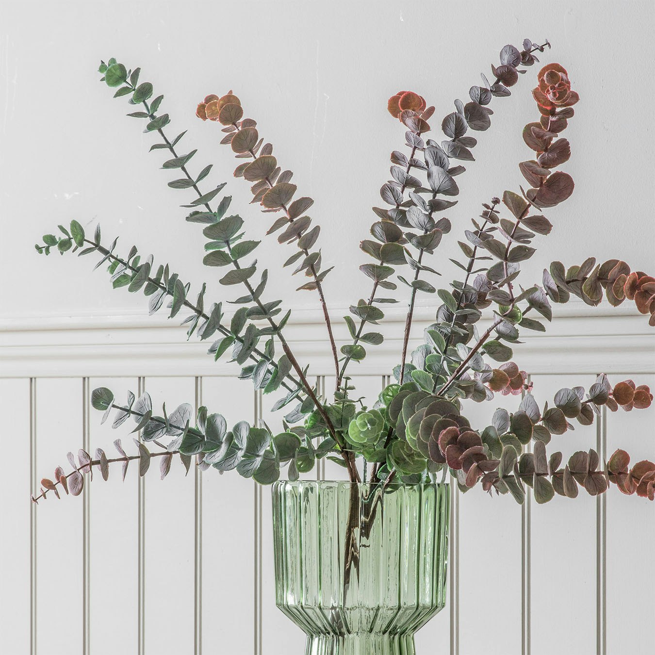 Dusky Grey Eucalyptus Sprays - Set of 6 by E.S. Designs