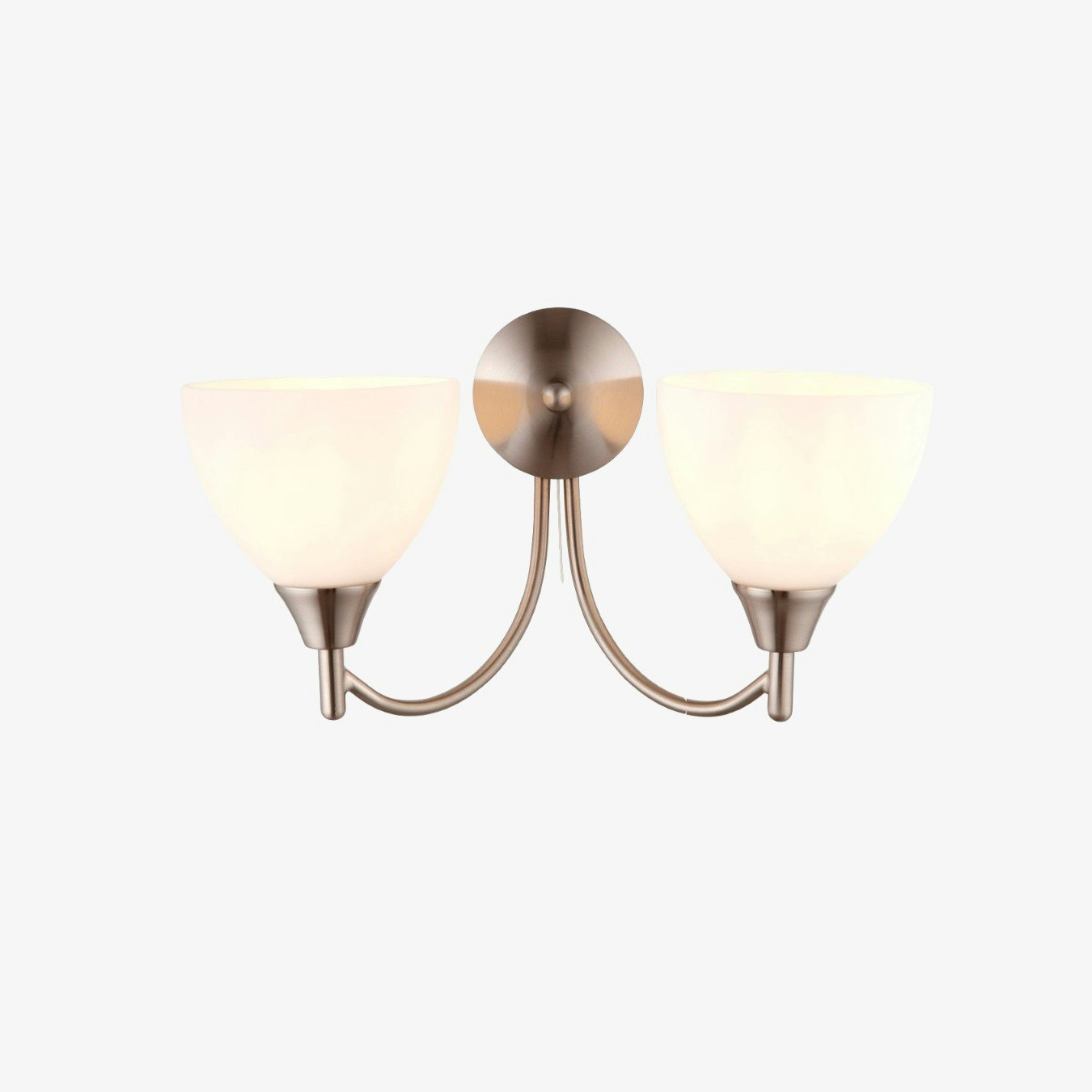 Wall Light Antique Brass - Set of 2 by E.S. Designs