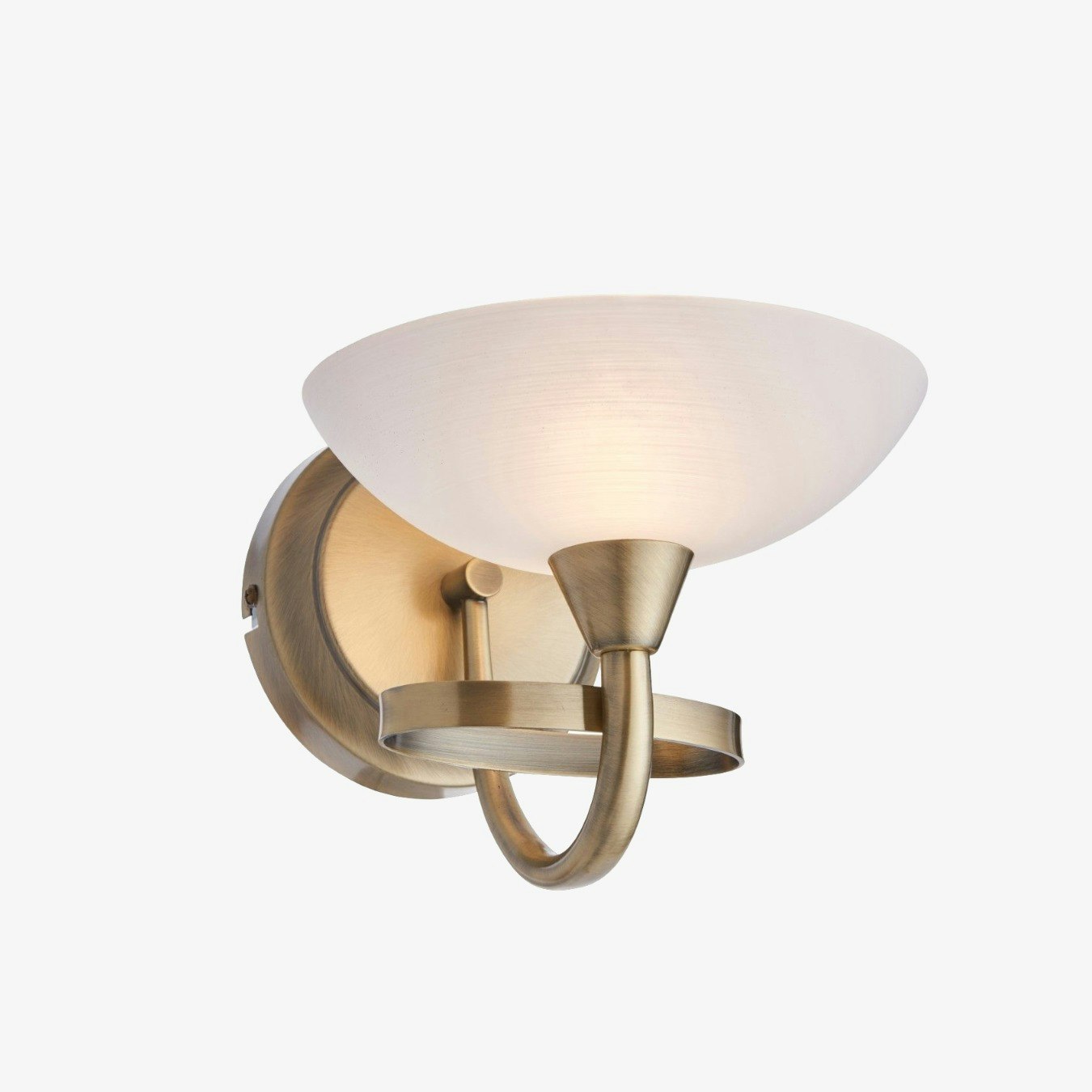 Riley Wall Light - Antique Brass by E.S. Designs