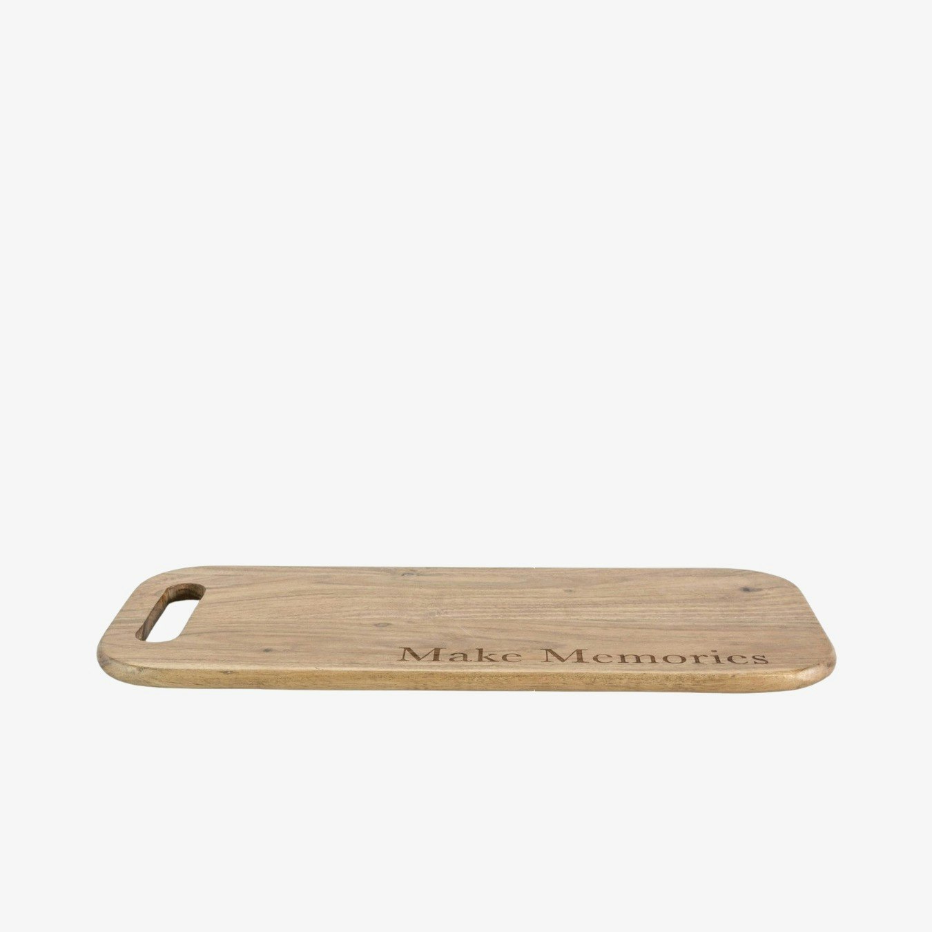 Acacia Wood Board with Handle Natural by E.S. Designs