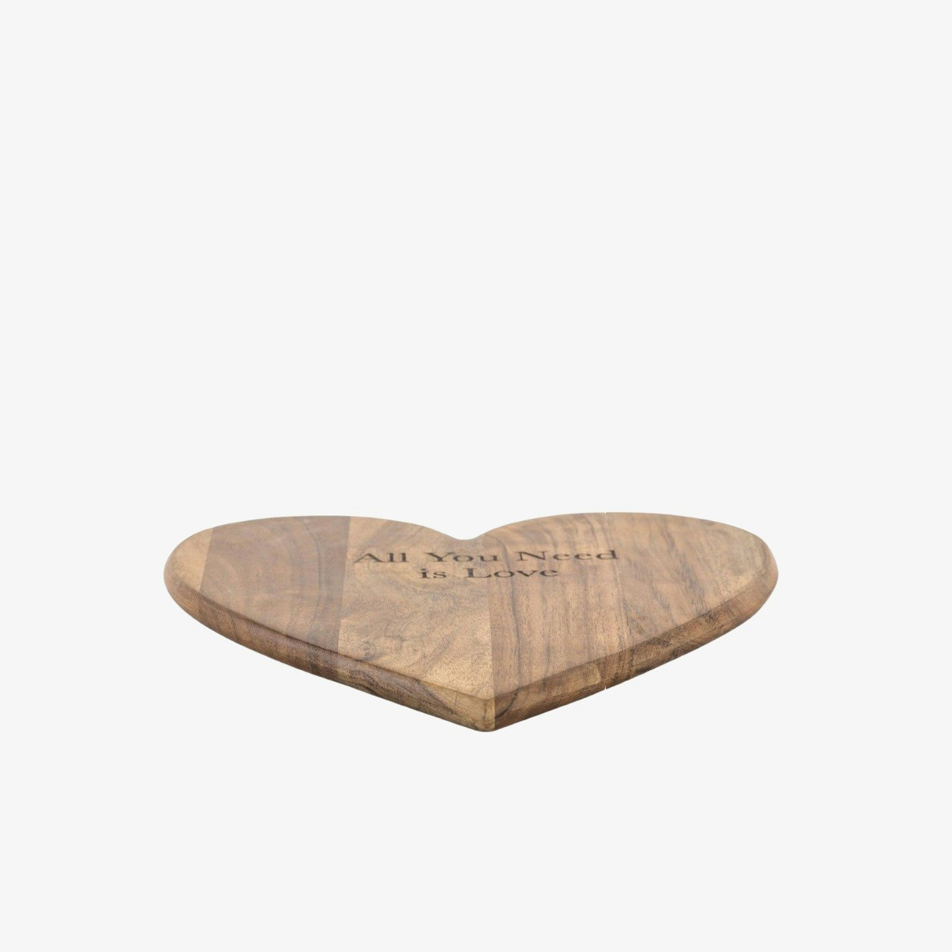 Mango Wood Heart Chopping Board - Natural by E.S. Designs