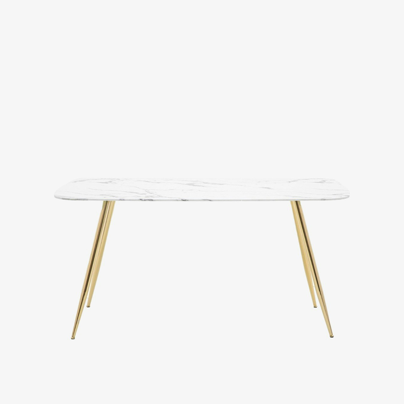 Johns Dining Table - White Effect by E.S. Designs