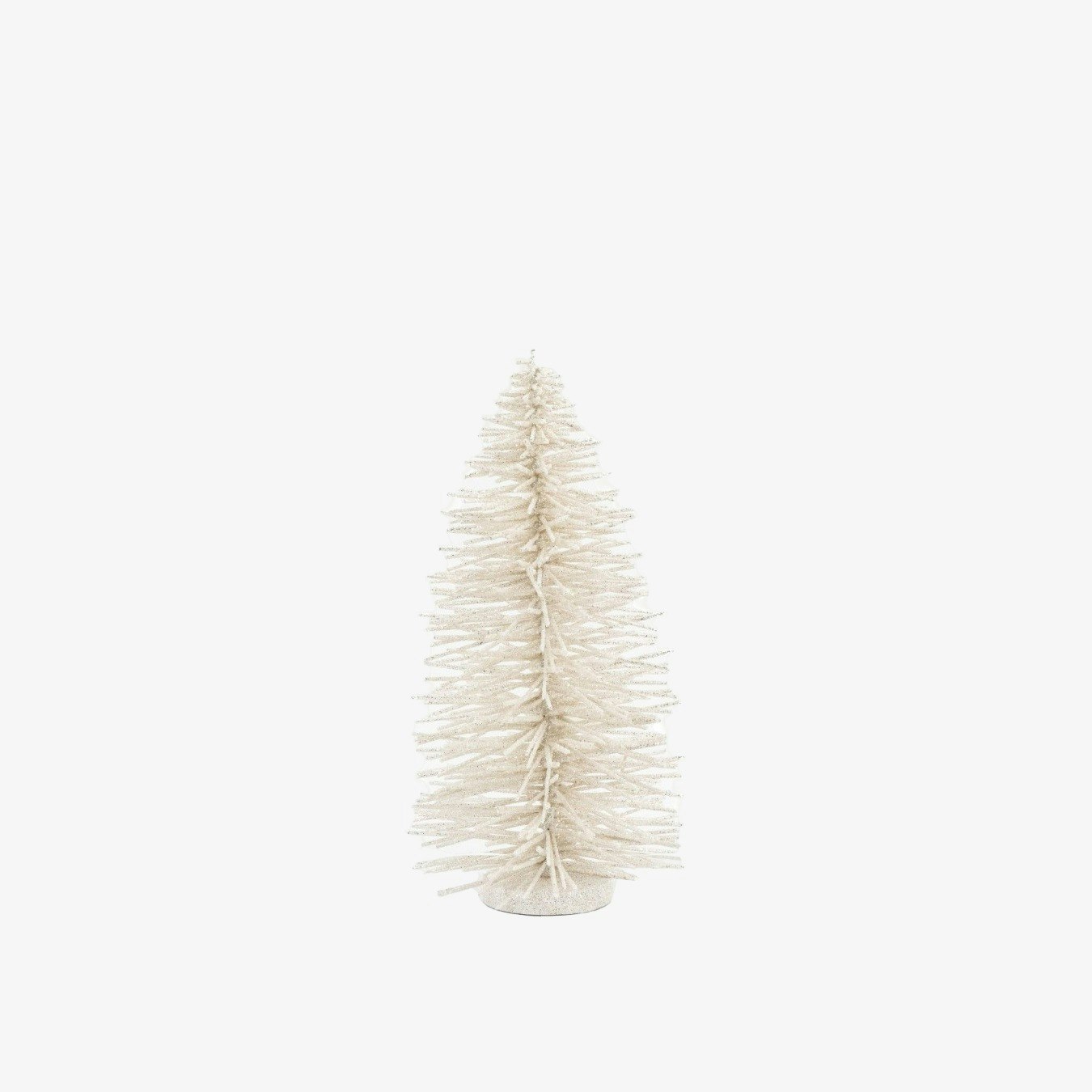 Glittered Brush Tree - White by E.S. Designs