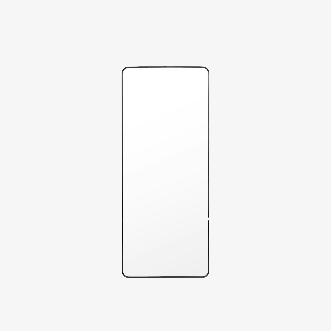 Thin Metal Frame Mirror - Black by E.S. Designs