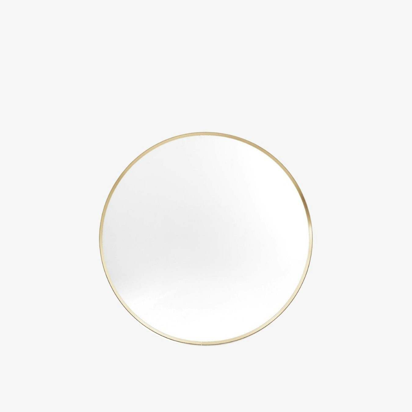Minimalistic Rectangle Mirror Gold by E.S. Designs