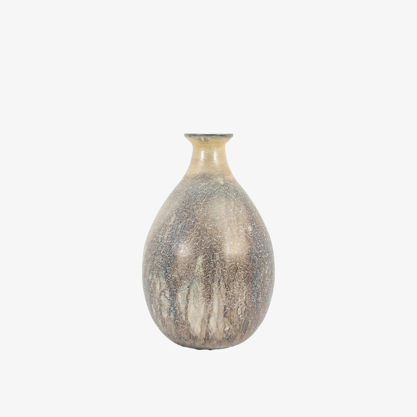 Glass Vase - Antique Gold by E.S. Designs