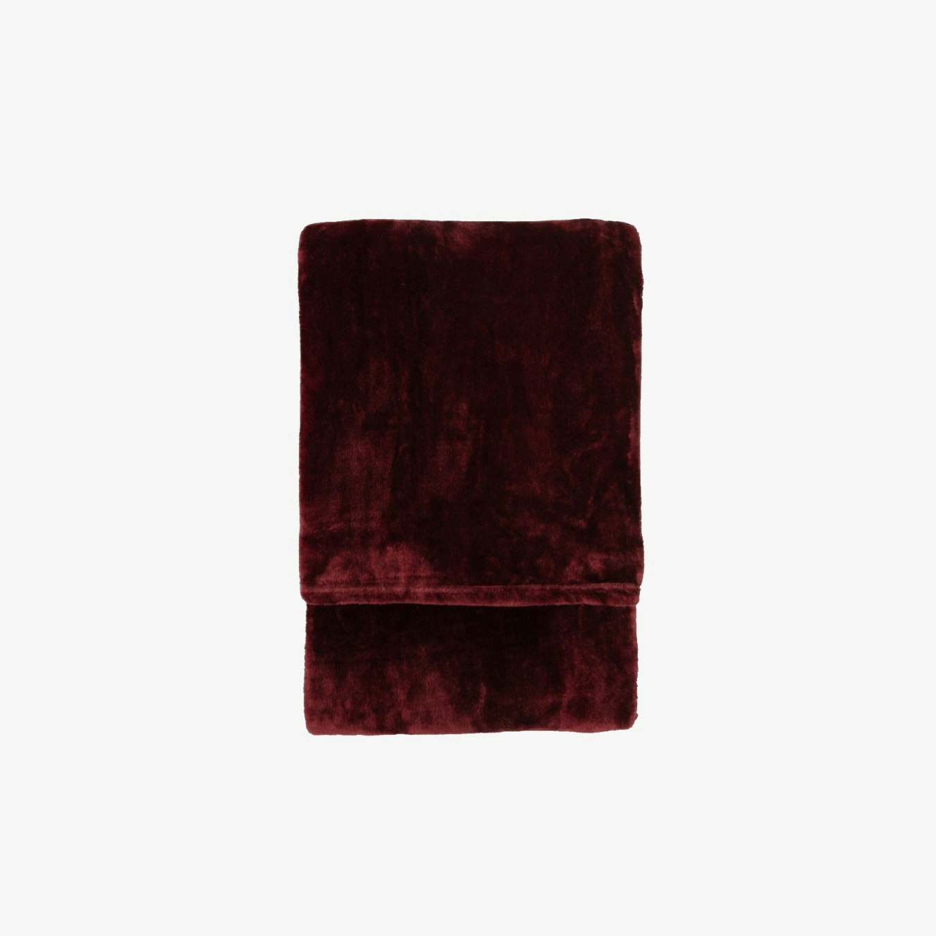 Soft Cosy Throw - Merlot by E.S. Designs