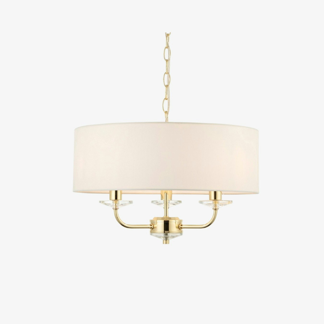 Ceiling Pendant Light - Brass by E.S. Designs