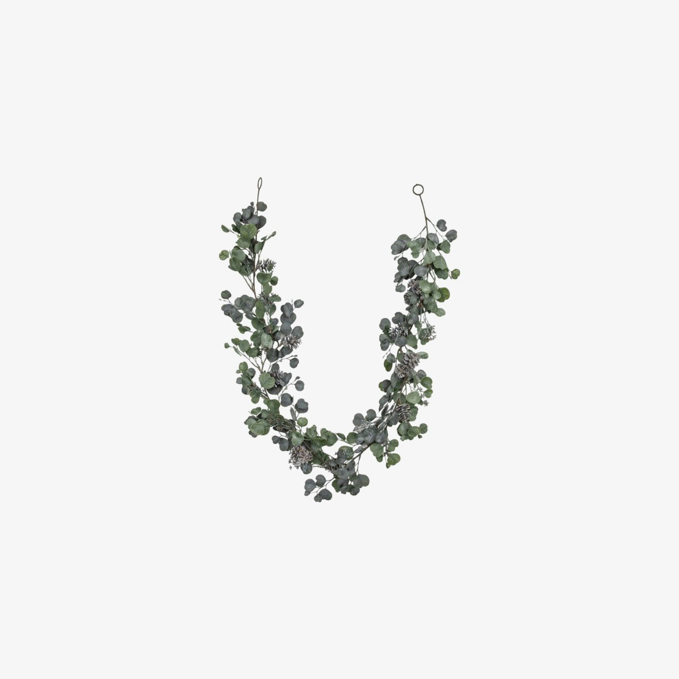 Pine Garland with Cones by E.S. Designs