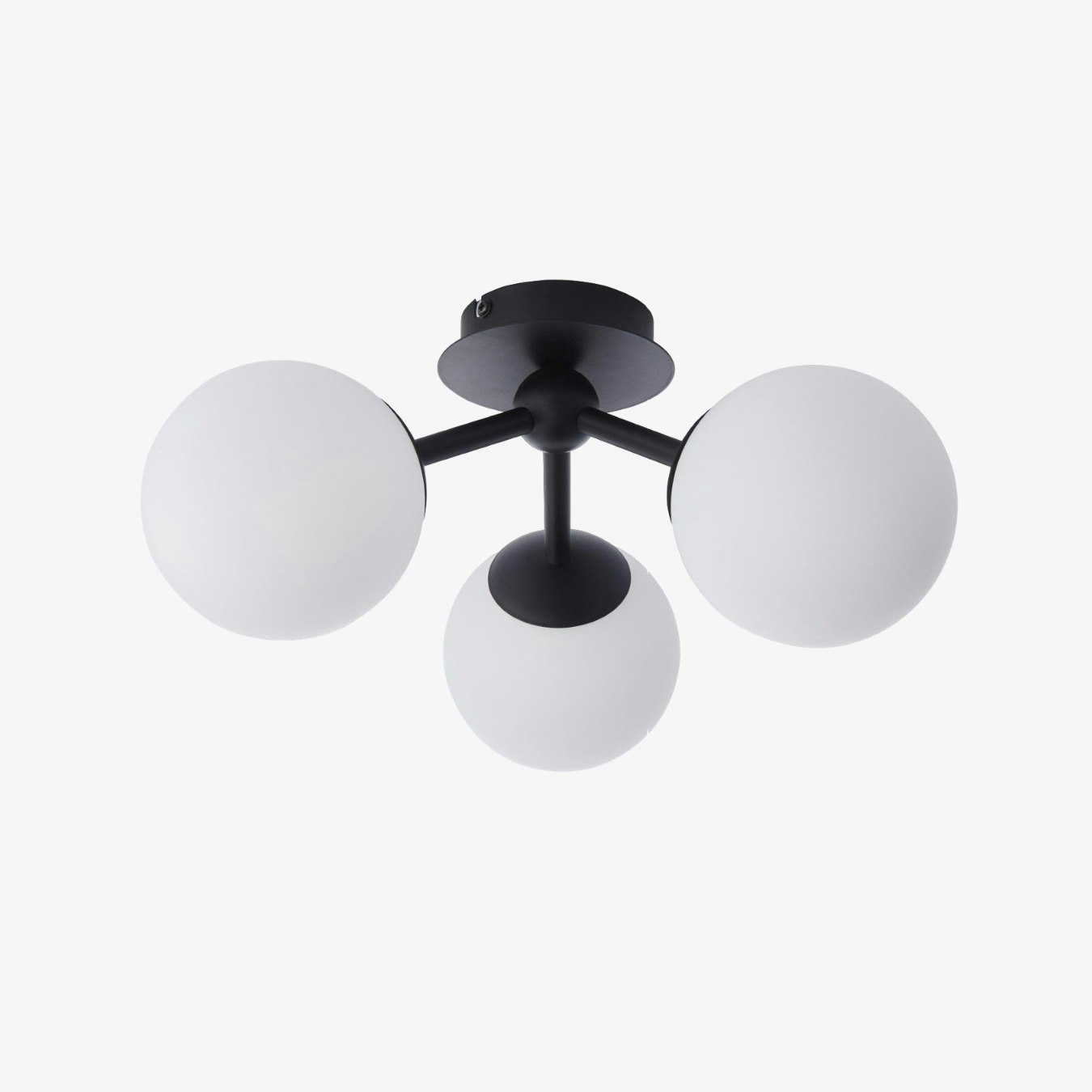 Stylish Bathroom Ceiling Light Black by E.S. Designs
