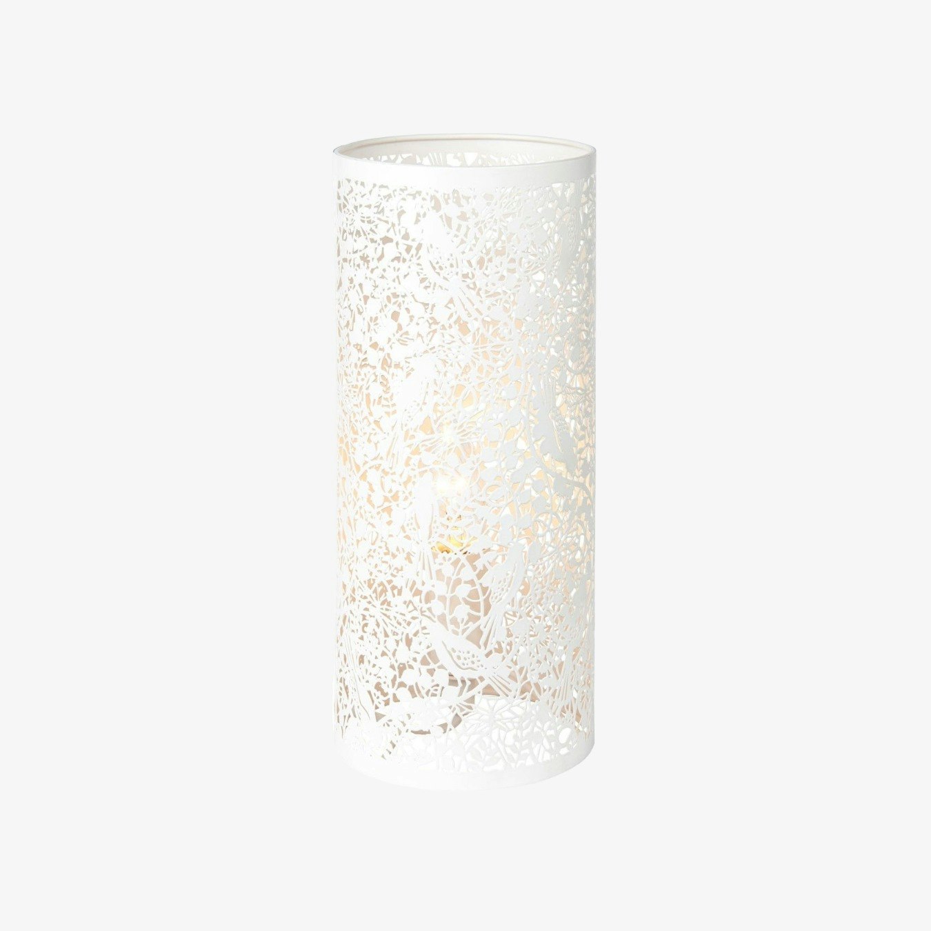 Secret Garden Table Lamp - Matt Ivory by E.S. Designs