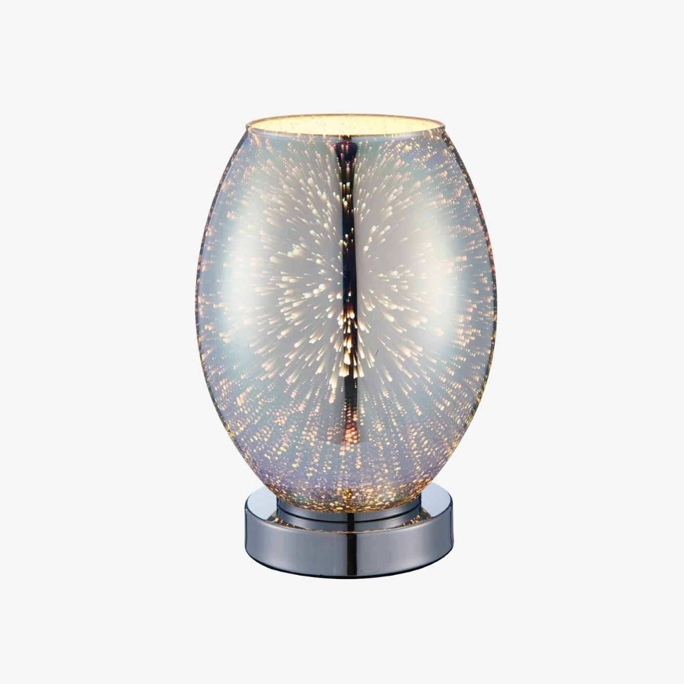 Holographic Touch Table Lamp by E.S. Designs