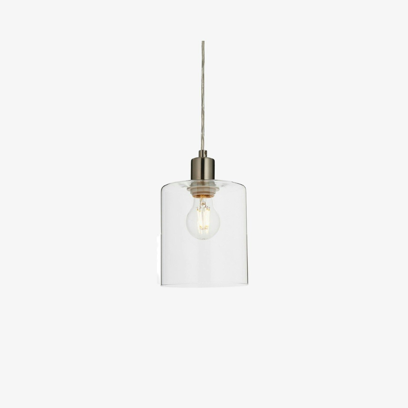 Brushed Pendant Light by E.S. Designs