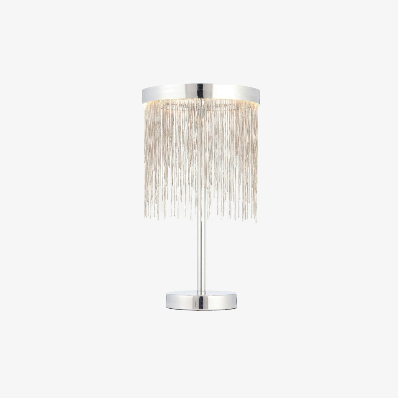 Salma Table Lamp - Chrome by E.S. Designs