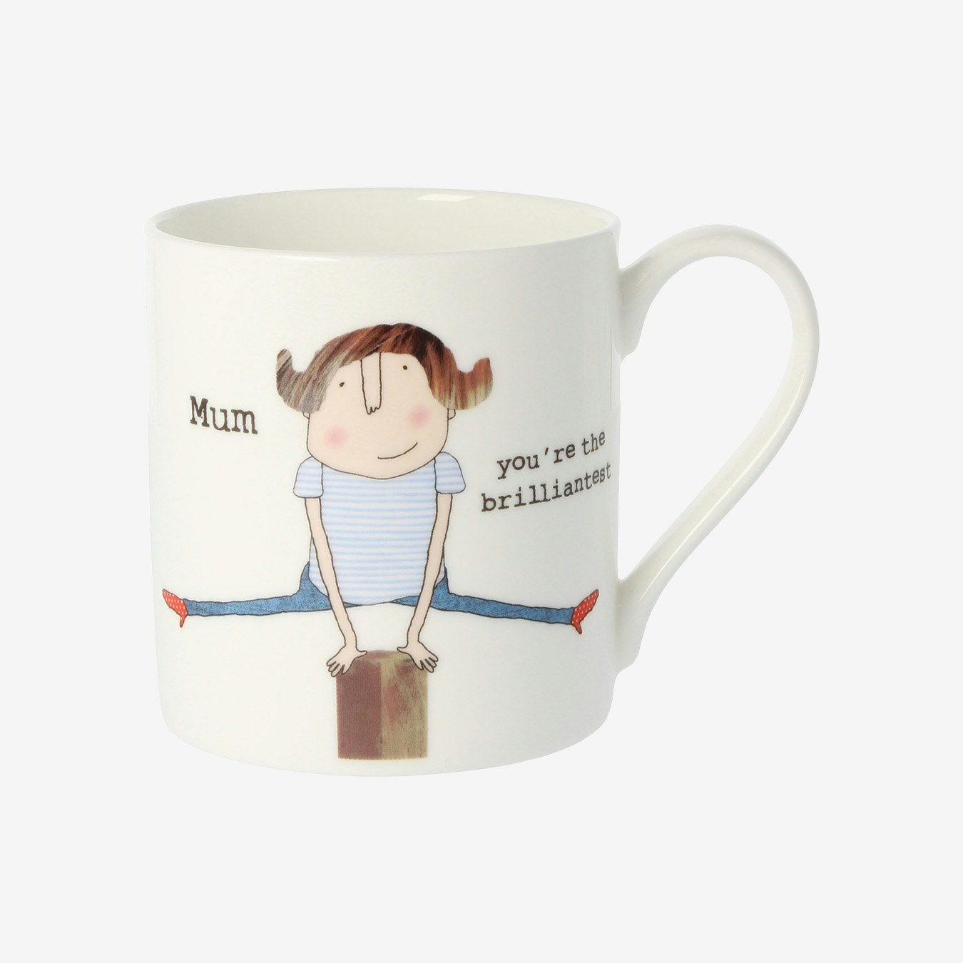 Mum You're The Brilliantest Mug - Multicoloured by Mclaggan Smith Mugs