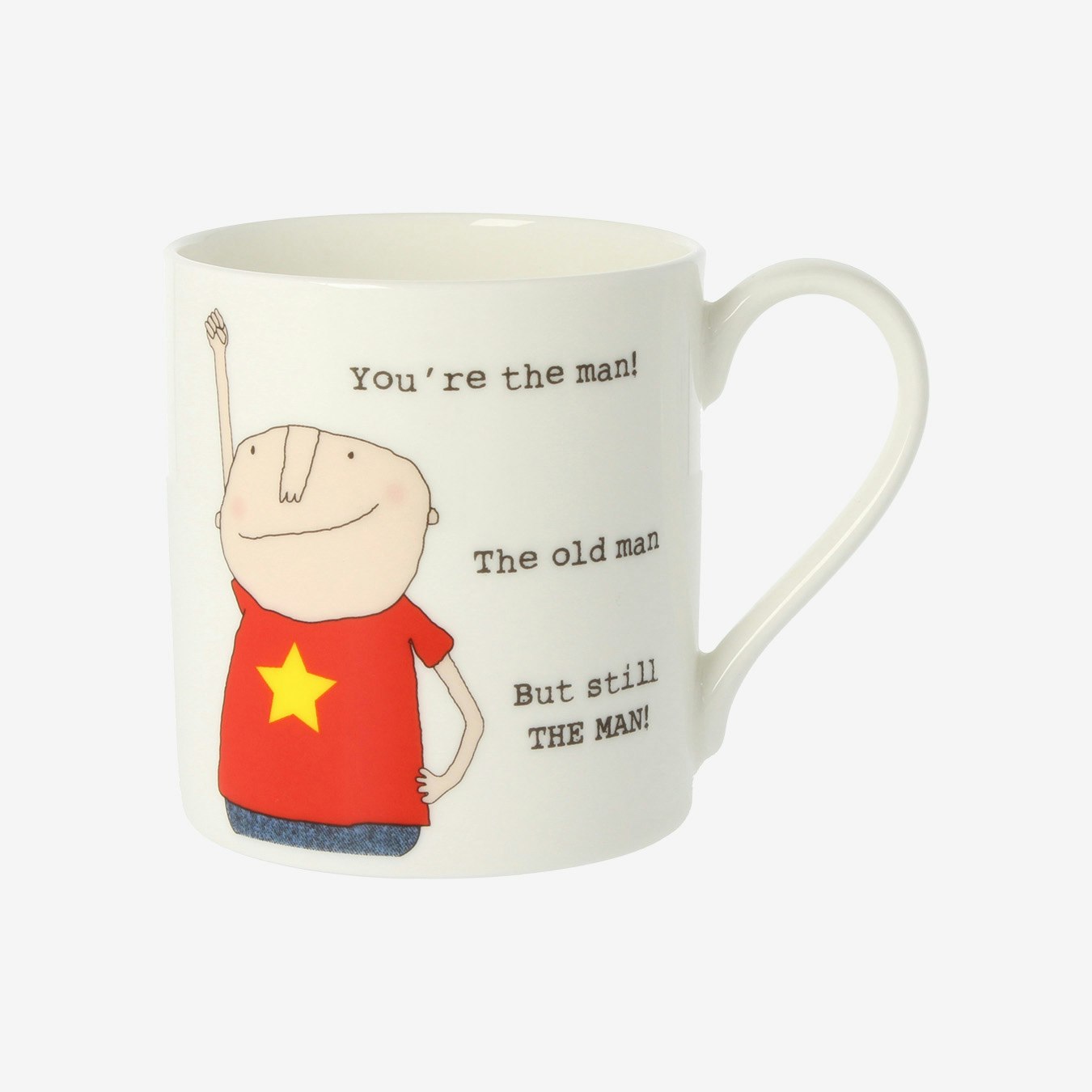 You're The Man Mug - Multicoloured by Mclaggan Smith Mugs