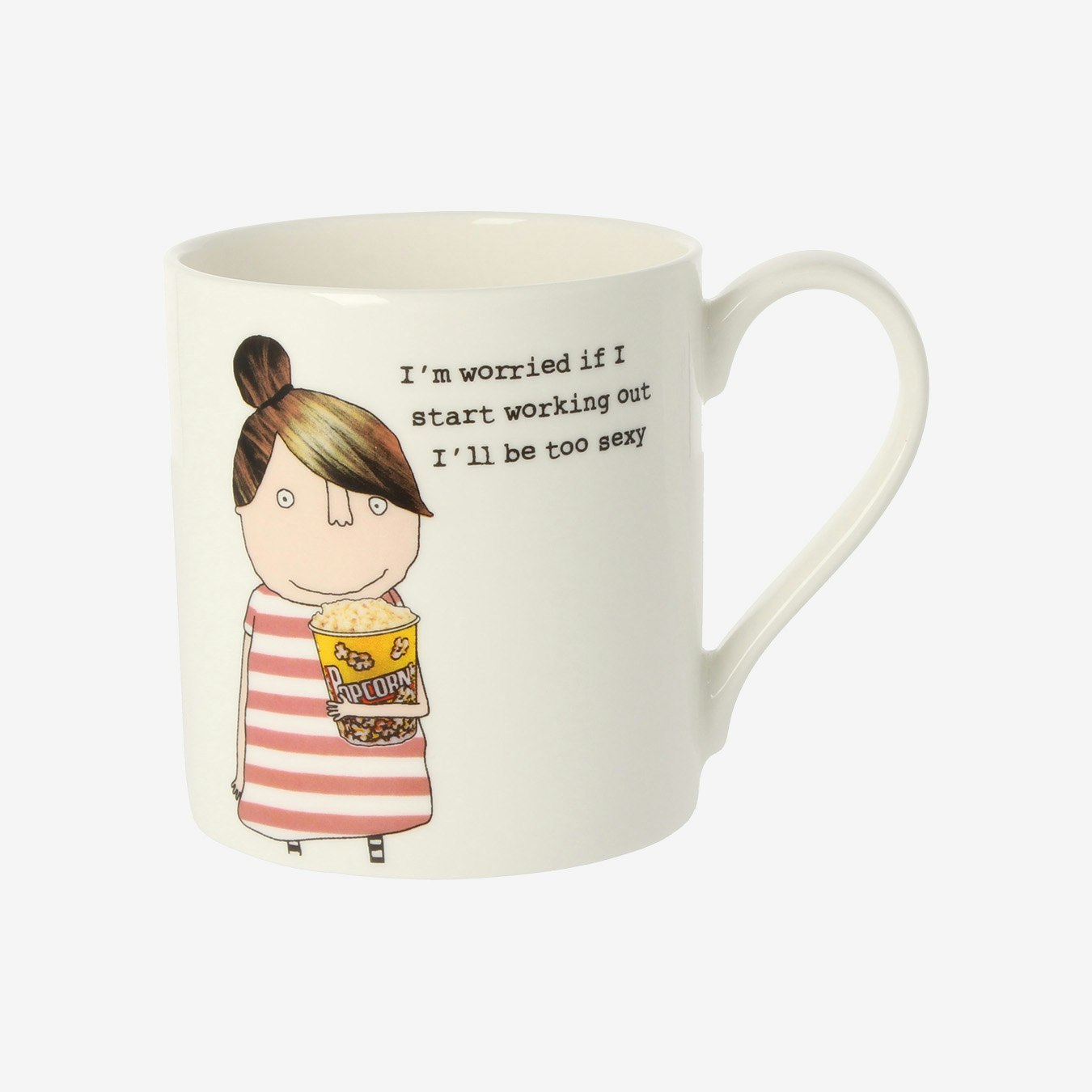 Too Sexy Mug - Female by Mclaggan Smith Mugs