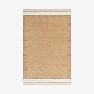 Nurit Hand-Knotted Area Rug - Beige