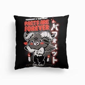 Pacts Are Forever Canvas Cushion