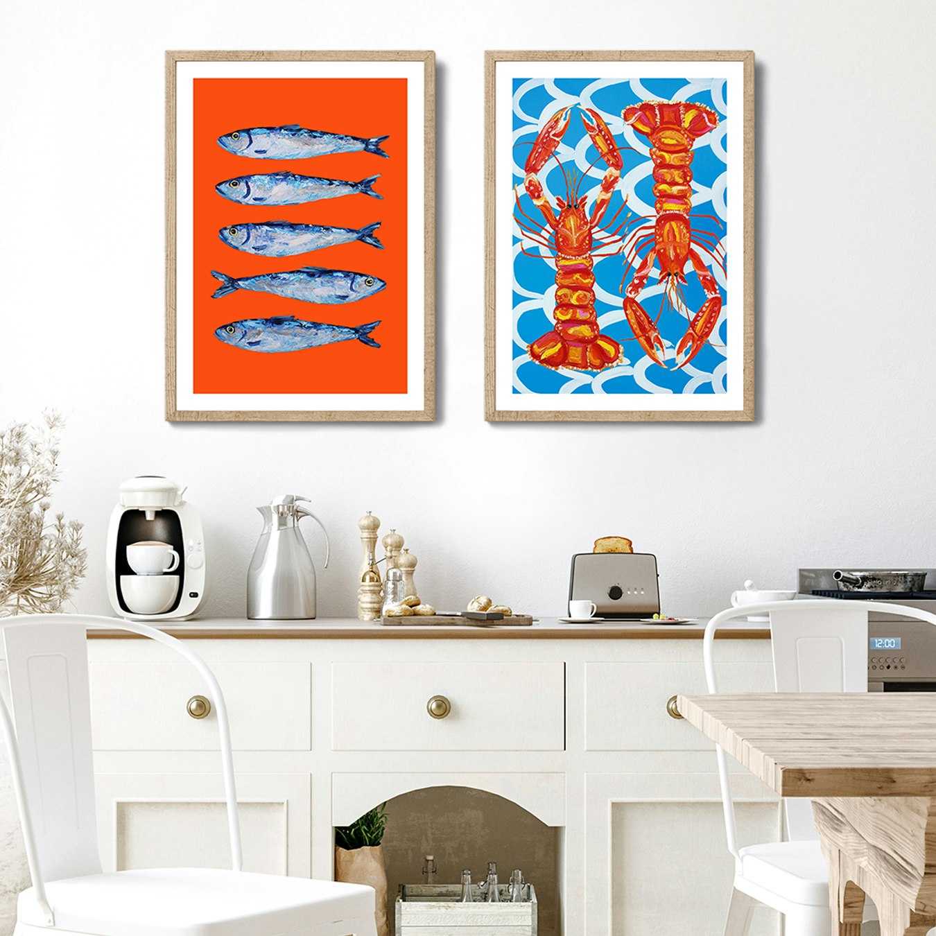 Seaside Themed Gallery Wall By Alice Straker by Fy! Gallery Walls