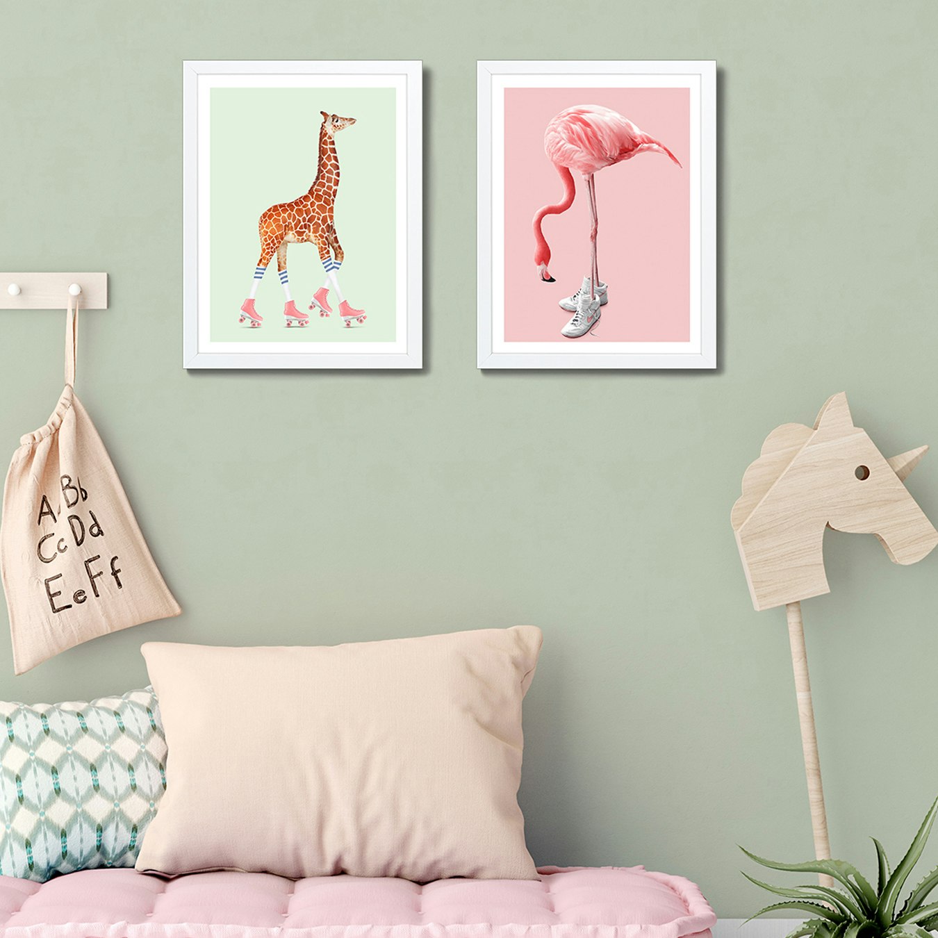 Surreal Pair of Wall Prints by Jonas Loose by Fy! Gallery Walls