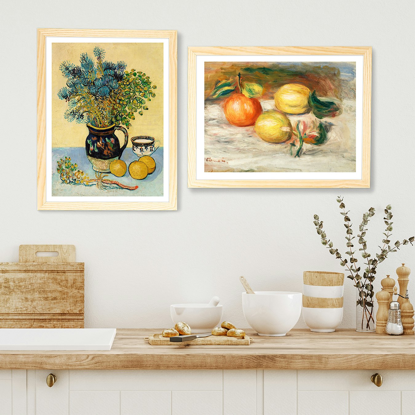 Classic Kitchen Set Gallery Wall by Fy! Gallery Walls