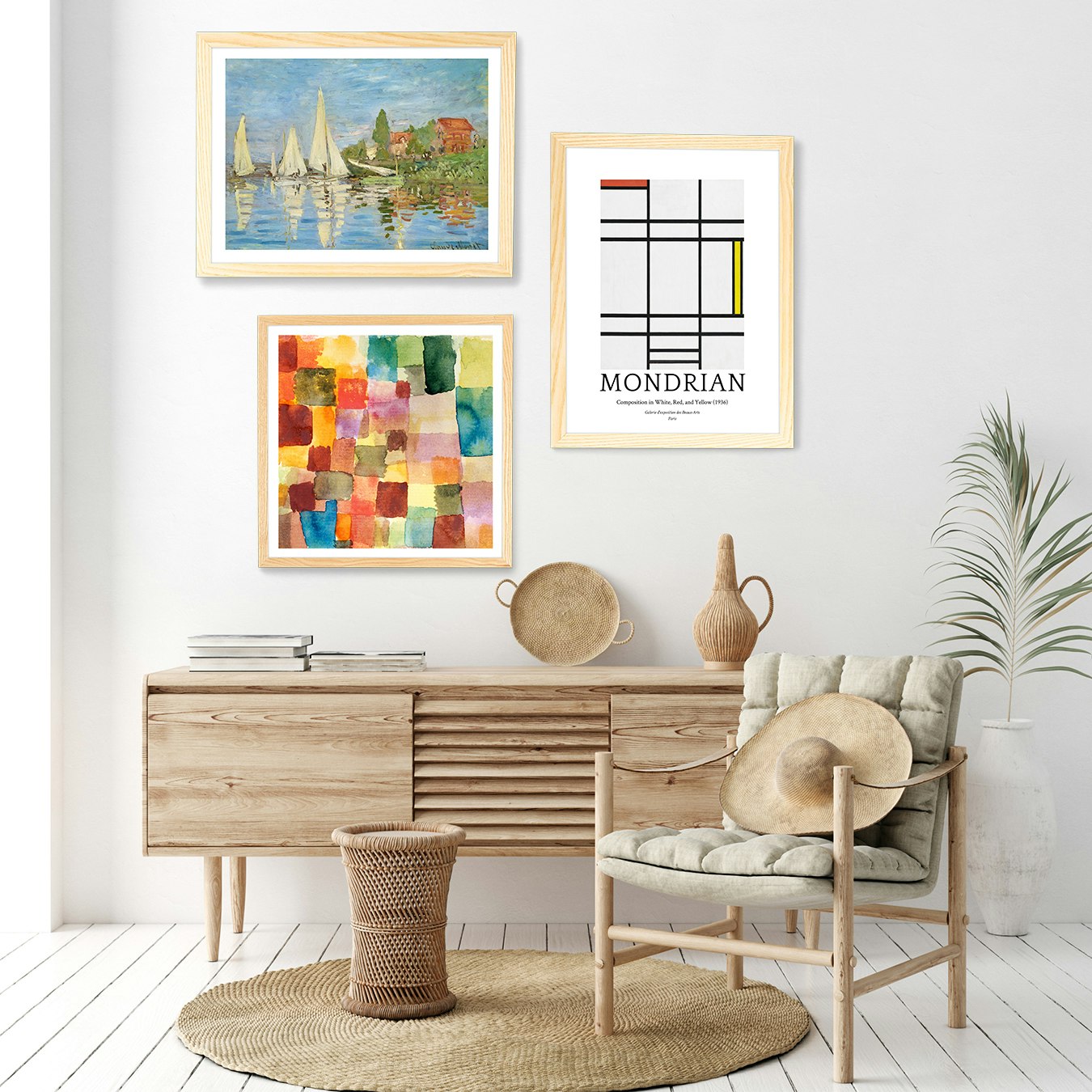 The Colour Collection Gallery Wall by Fy! Gallery Walls