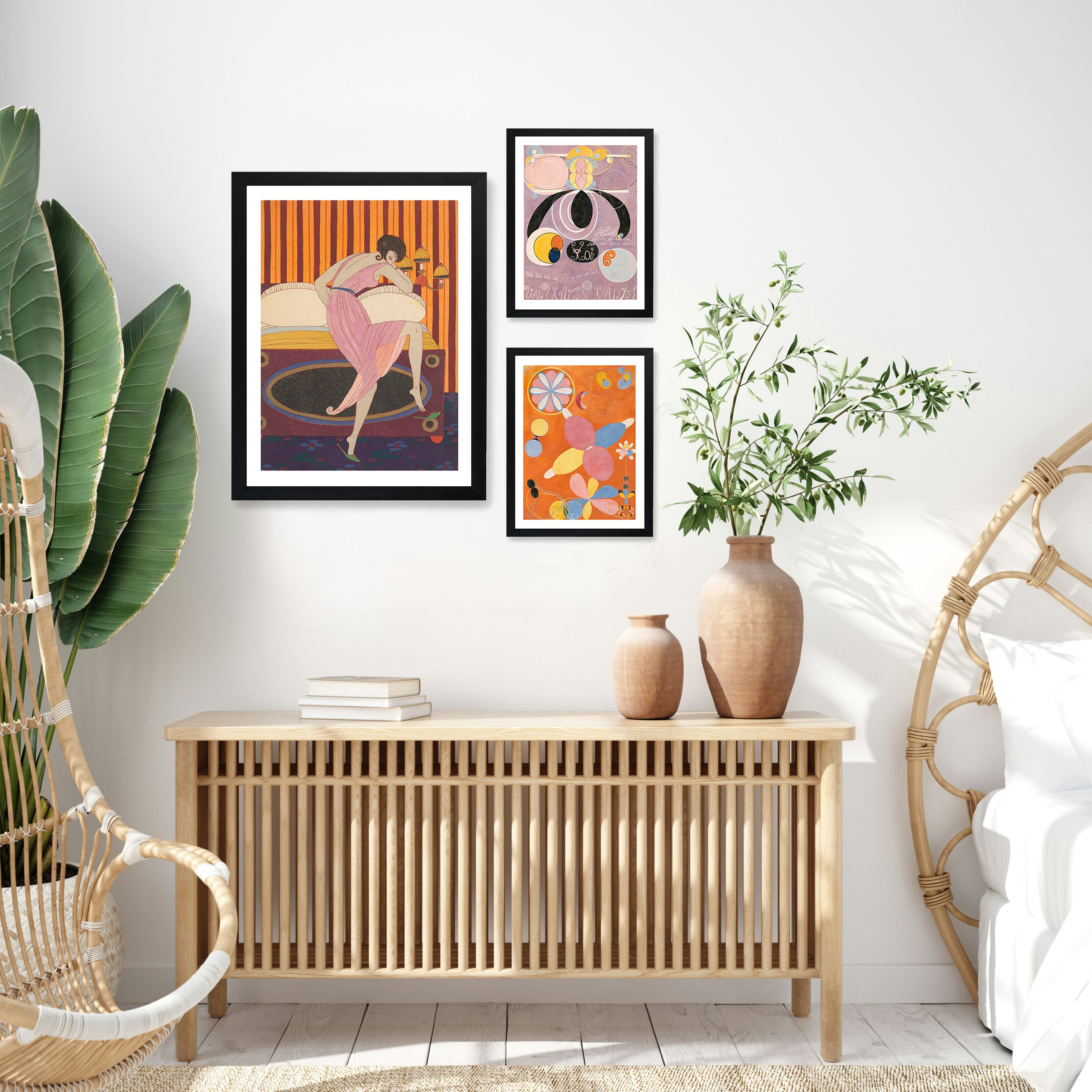 Hilma Af Klint Bedroom Collection Gallery Wall by Fy! Gallery Walls