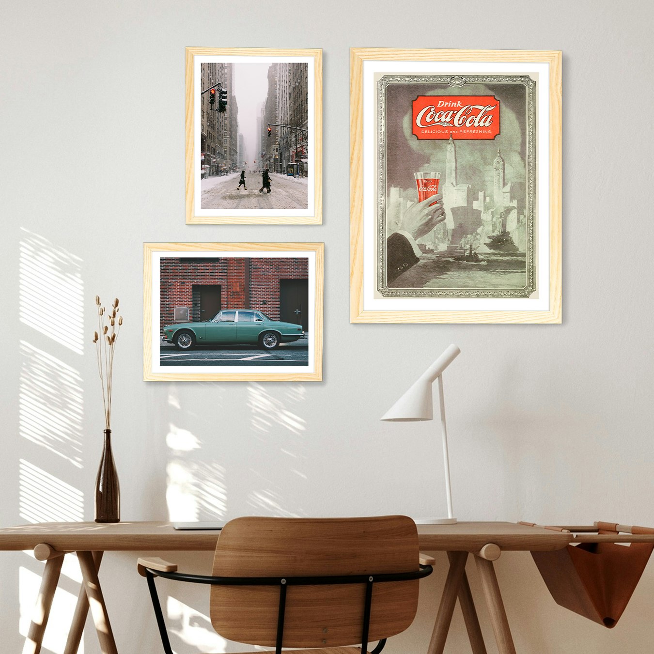 New York Office Set Gallery Wall by Fy! Gallery Walls