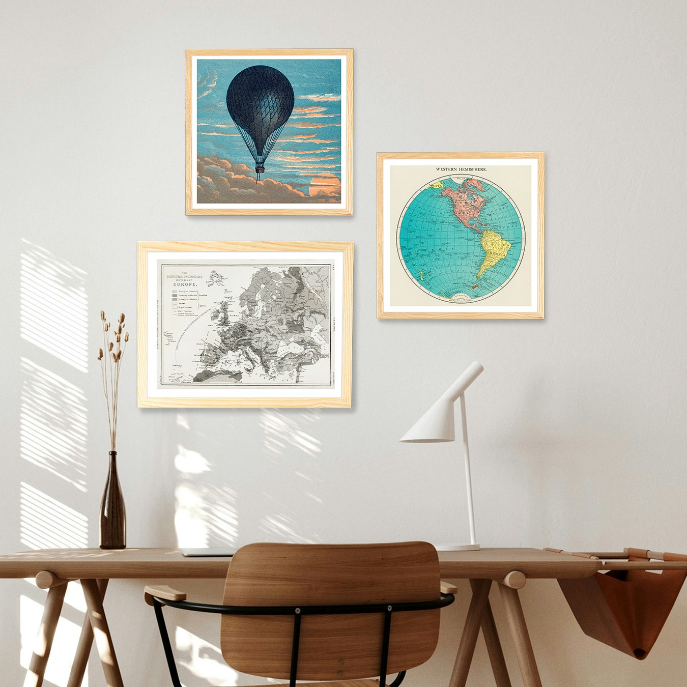 The Explorer Set Gallery Wall by Fy! Gallery Walls