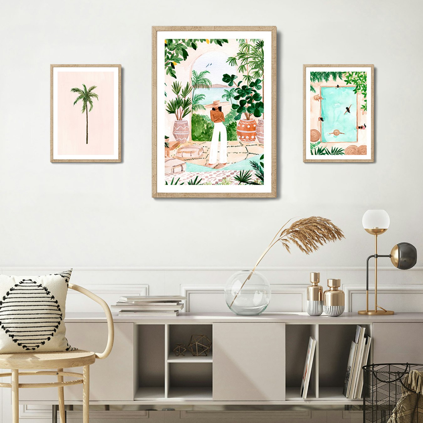 Botantical Gallery Wall by Sabina Fenn by Fy! Gallery Walls