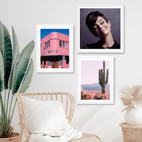 Audrey Hepburn Bedroom Gallery Wall