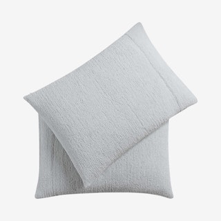 Snug Shams - Cloud Grey - Set of 2