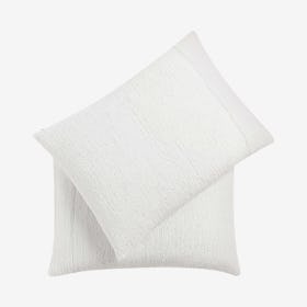 Snug Shams - Off White - Set of 2