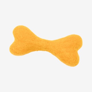 Dog Bone - Marigold - Wool