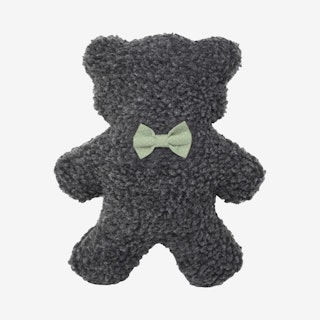 Polkadot Lavender Bedtime Bear - Charcoal / Mint