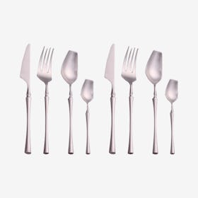 Aespa Flatware - Matte Silver - Set of 8