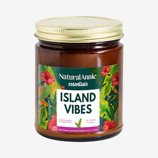 Scented Soy Candle - Island Vibes: Citrus, Coconut & Cream
