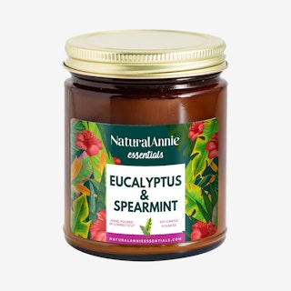 Scented Soy Candle - Eucalyptus & Spearmint