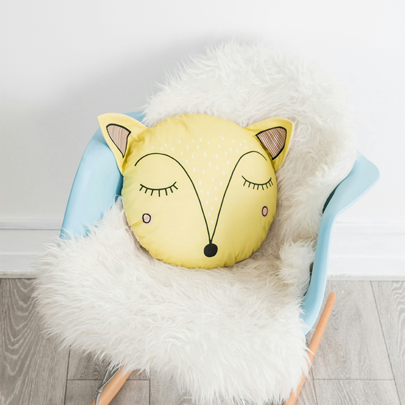Fawn Cushion - Yellow by Nelly's Treasures