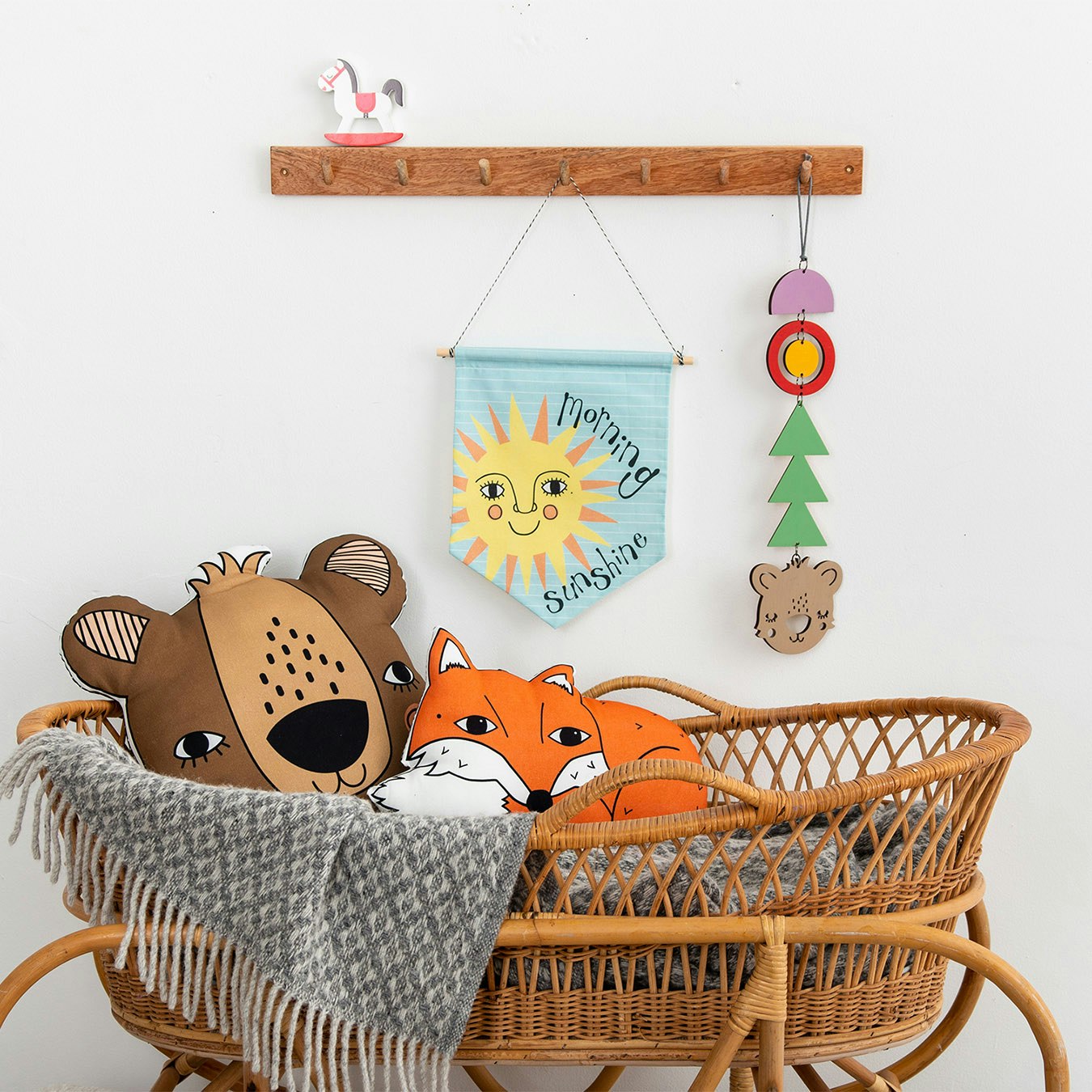 Fox Cushion - Orange by Nelly's Treasures