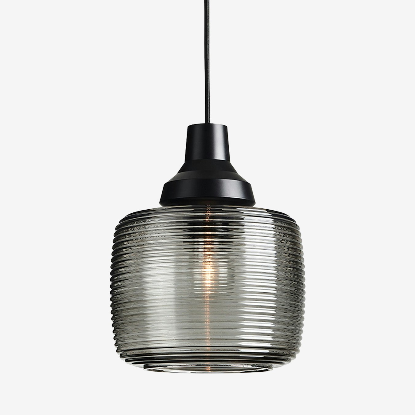 New Wave Stripe Pendant Light - Clear by Design By Us