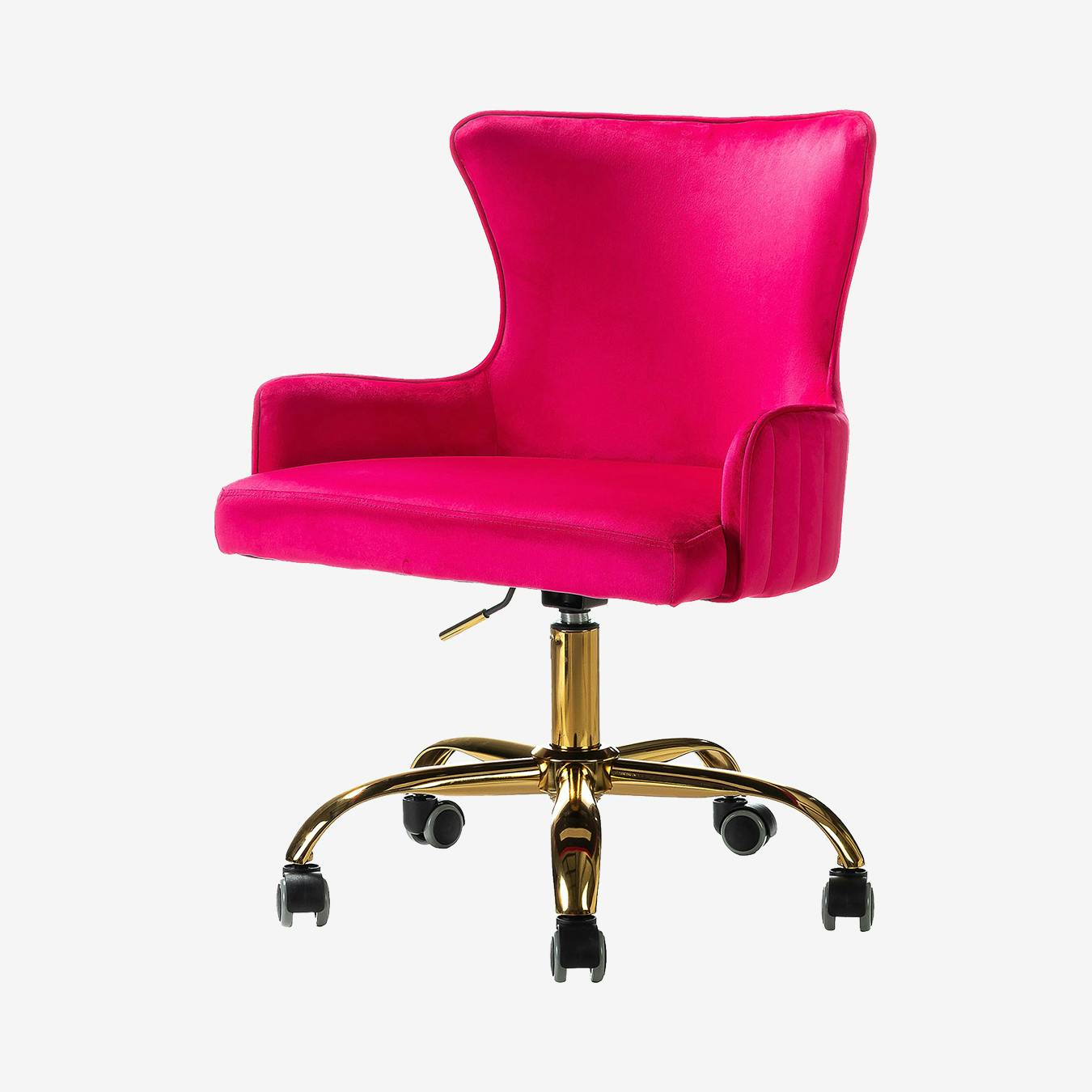 fuschia task chair