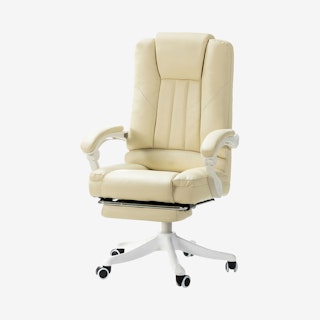 Blanco Gaming Chair - Ivory