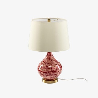 Okov Table Lamp - Red